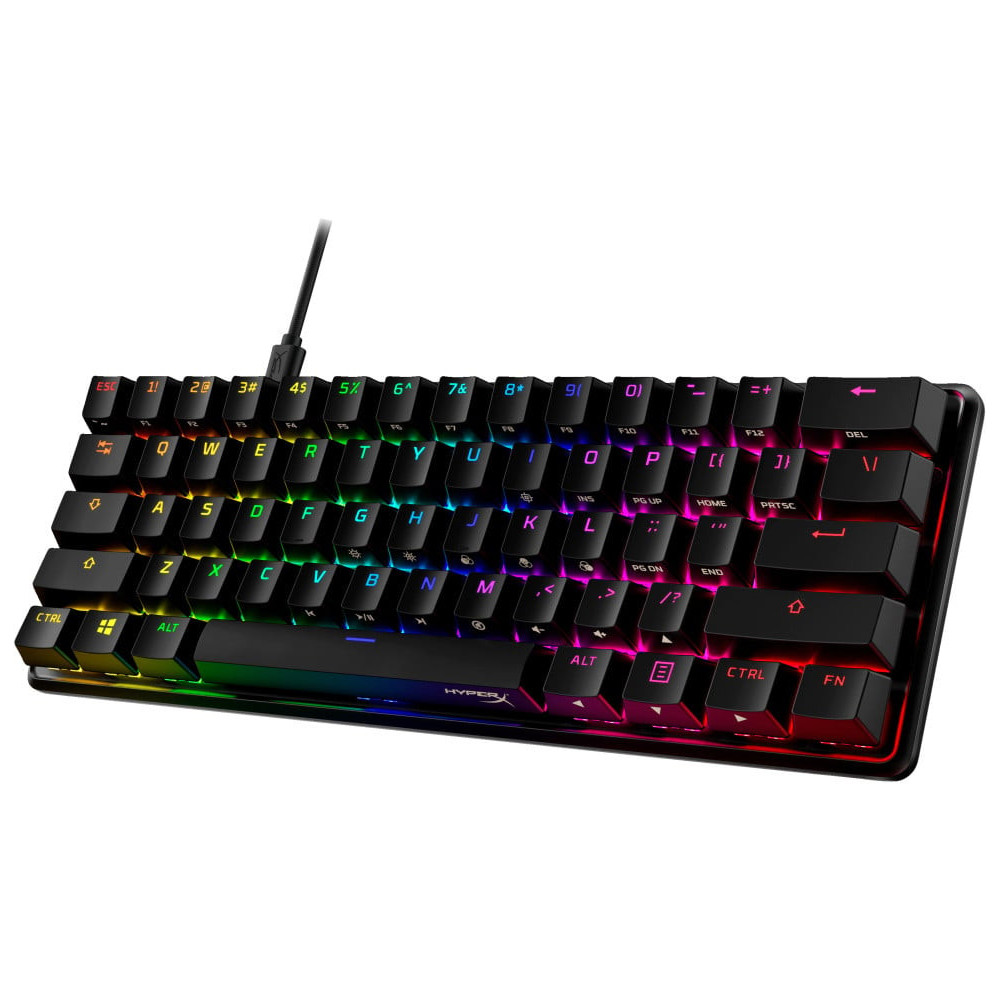  HP HyperX Alloy Origins 60 - Clavier mécanique gaming - HX rouge - AZERTY (6P6K8AA)
