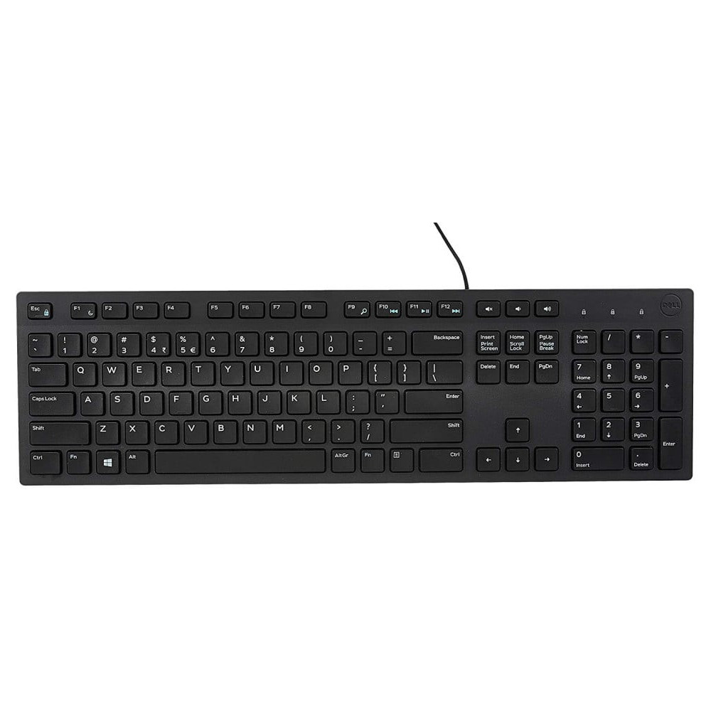  Clavier Dell KB216 USB Noir - Français (AZERTY) (580-ADGU)