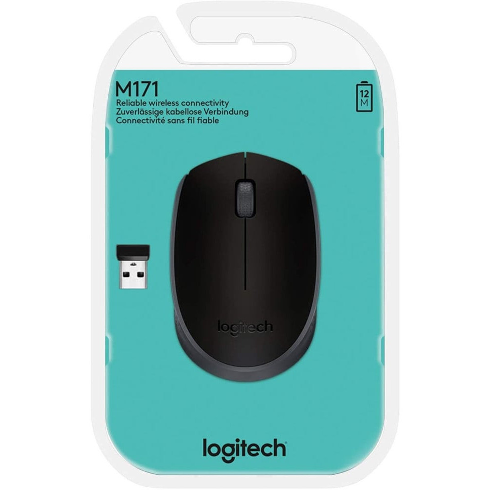  Souris sans fil Logitech M171 noire (910-004424)