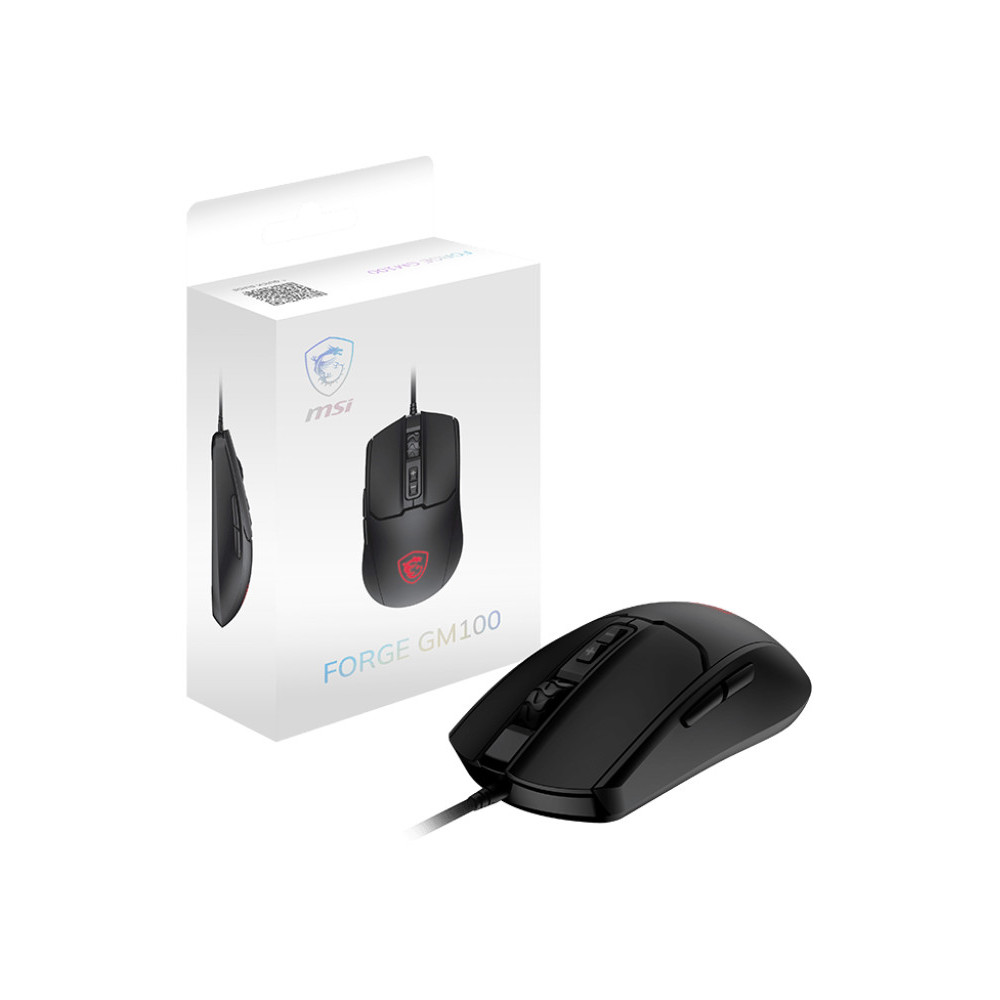  Souris gaming filaire MSI FORGE GM100 - USB (S12-0402310-HH9)
