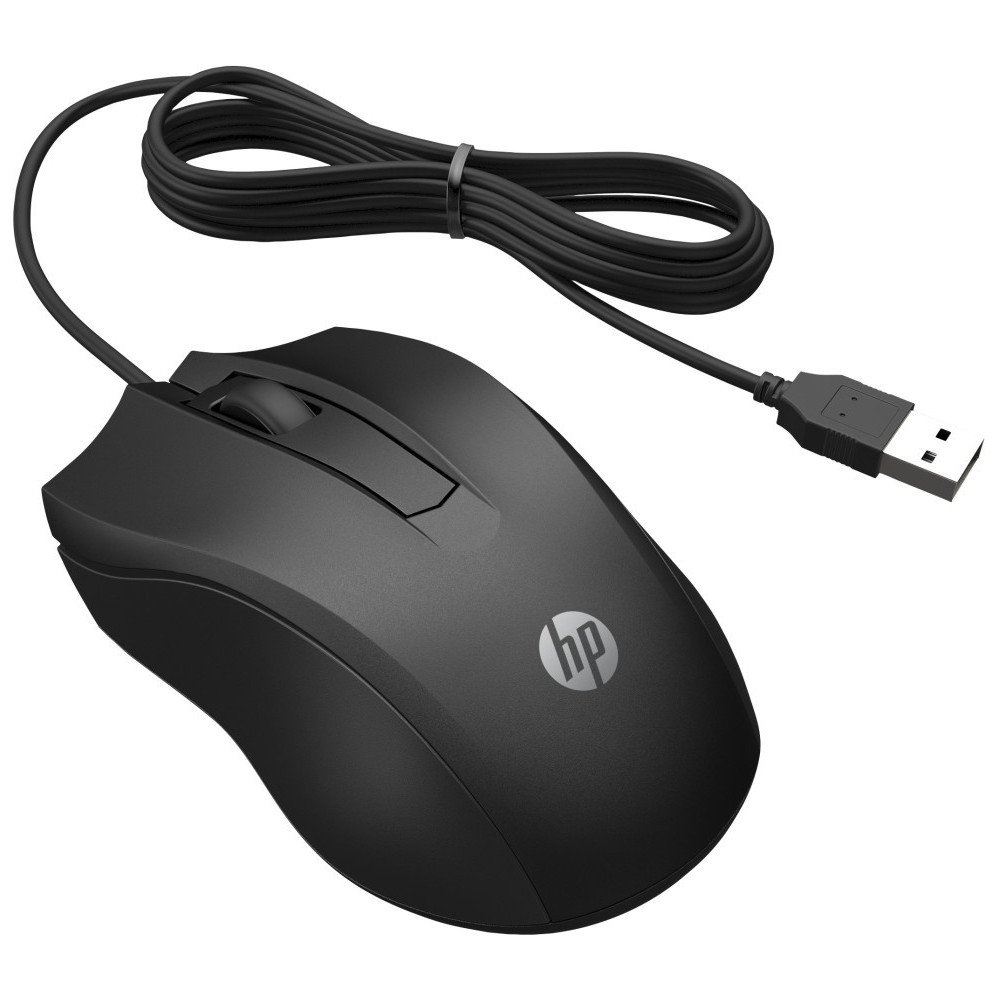  Souris filaire 100 HP (6VY96AA)