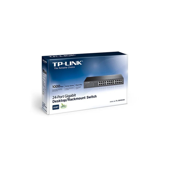 SWITCH TP-LINK GIGABIT 24-PORTS (TL-SG1024D)