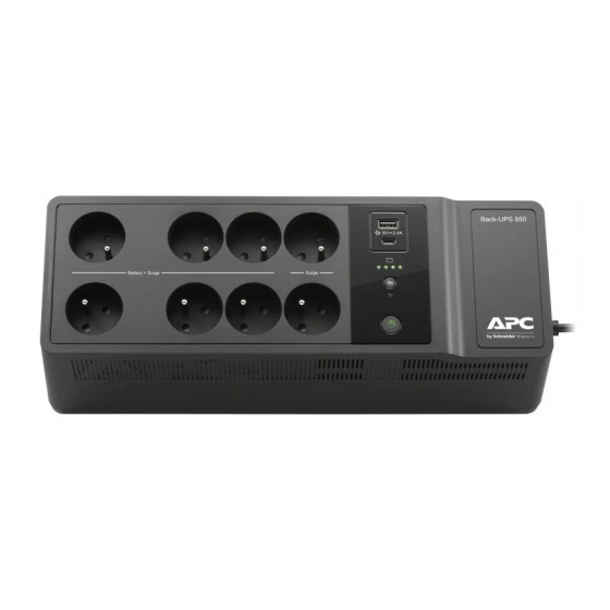 ONDULEUR MONOPHASÉ OFF-LINE APC BACK-UPS 850VA - 230V, USB TYPE-C AND A (BE850G2-FR)