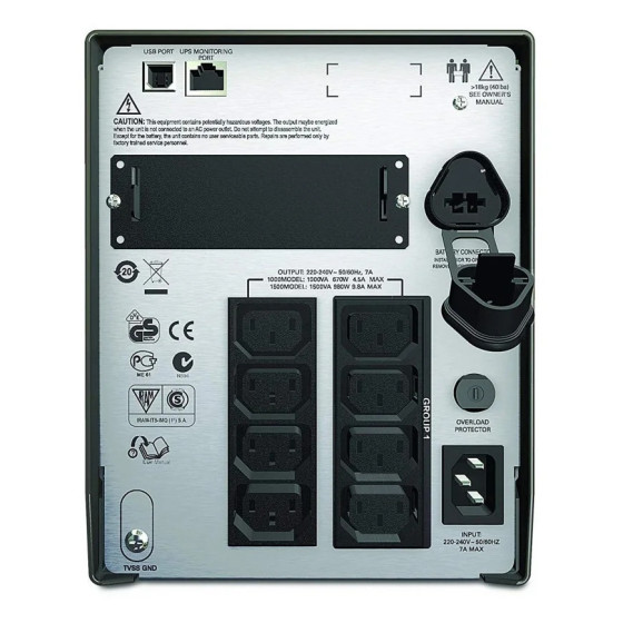 ONDULEUR LINE-INTERACTIVE APC 1000VA SMART-UPS (SMT1000I)