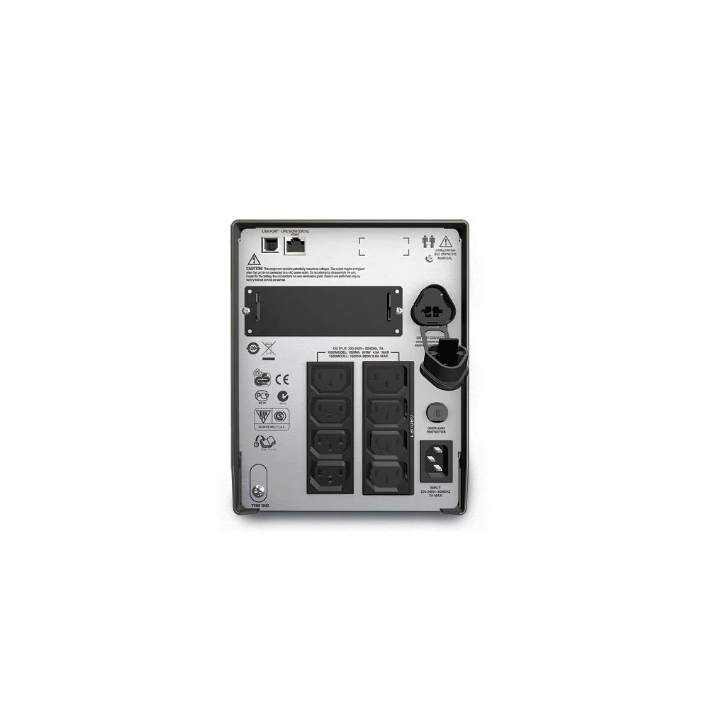 ONDULEUR LINE INTERACTIVE APC SMART-UPS 1500VA LCD 230V TOUR (SMT1500I)