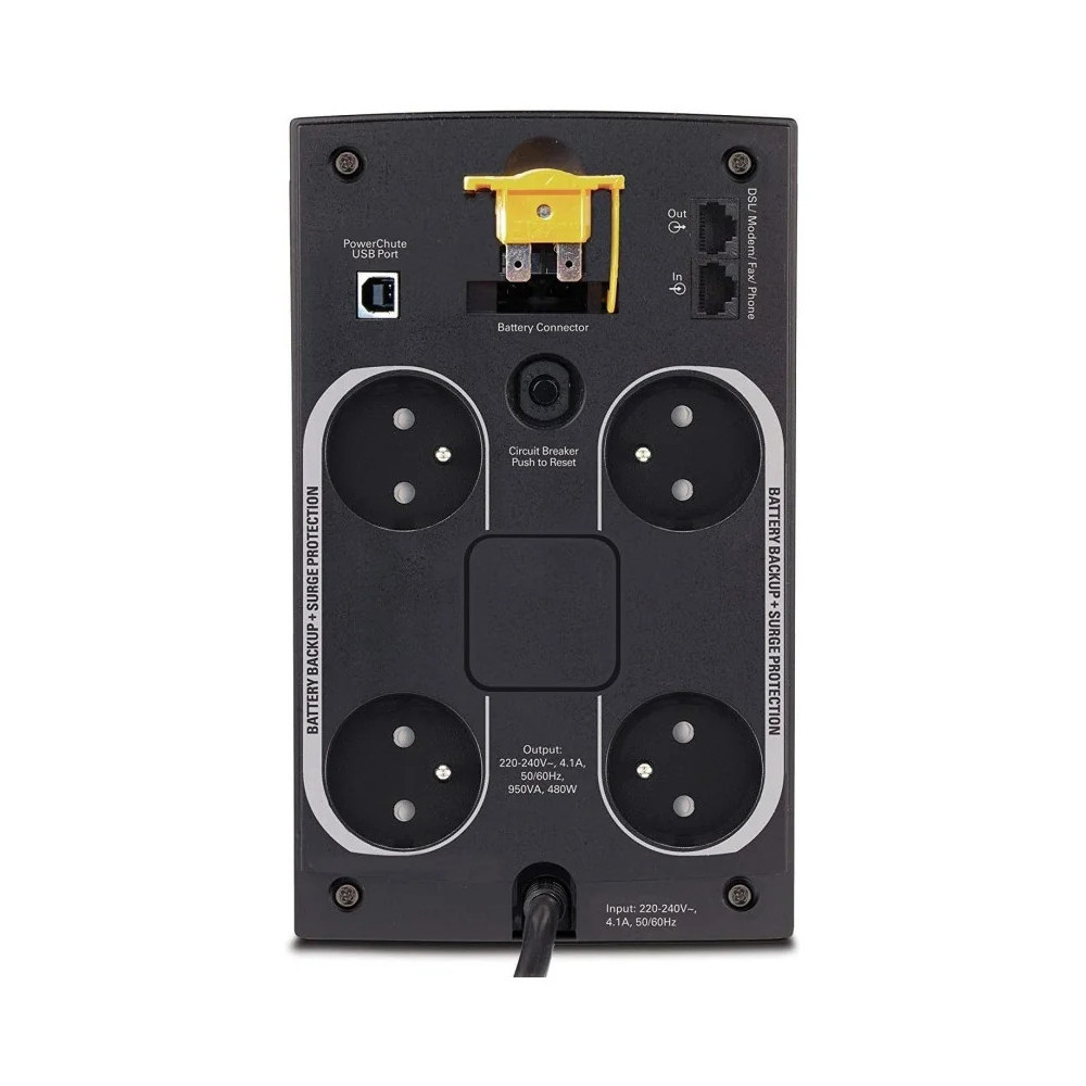 ONDULEUR LINE-INTERACTIVE APC 950VA BACK-UPS (BX950U-FR)