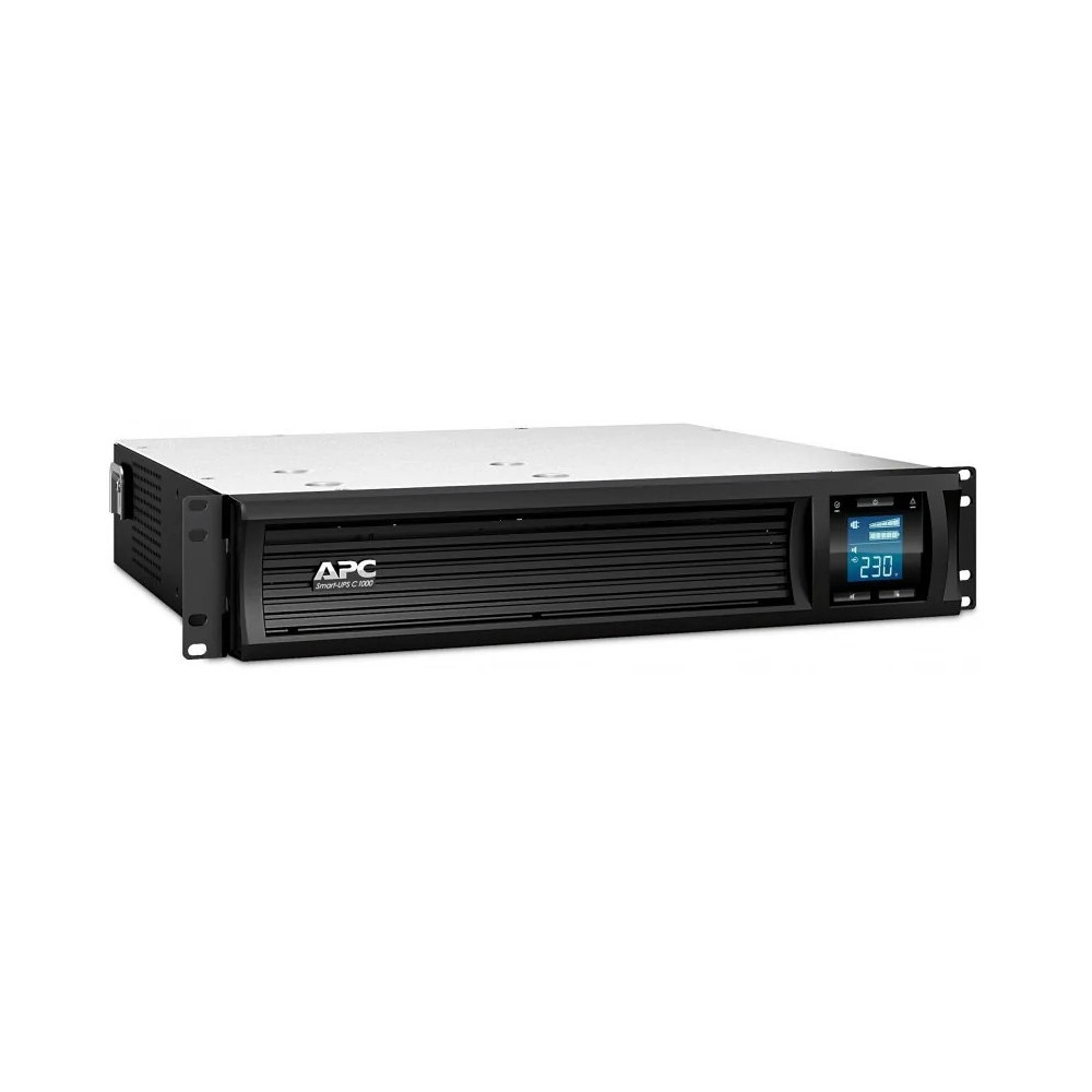 ONDULEUR LINE-INTERACTIVE APC 1000VA SMART-UPS C - RACK 2U (SMC1000I-2U)