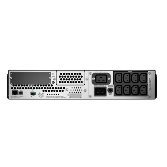 ONDULEUR LINE INTERACTIVE APC 3000VA SMART-UPS C - RACK 2U (SMC3000RMI2U)