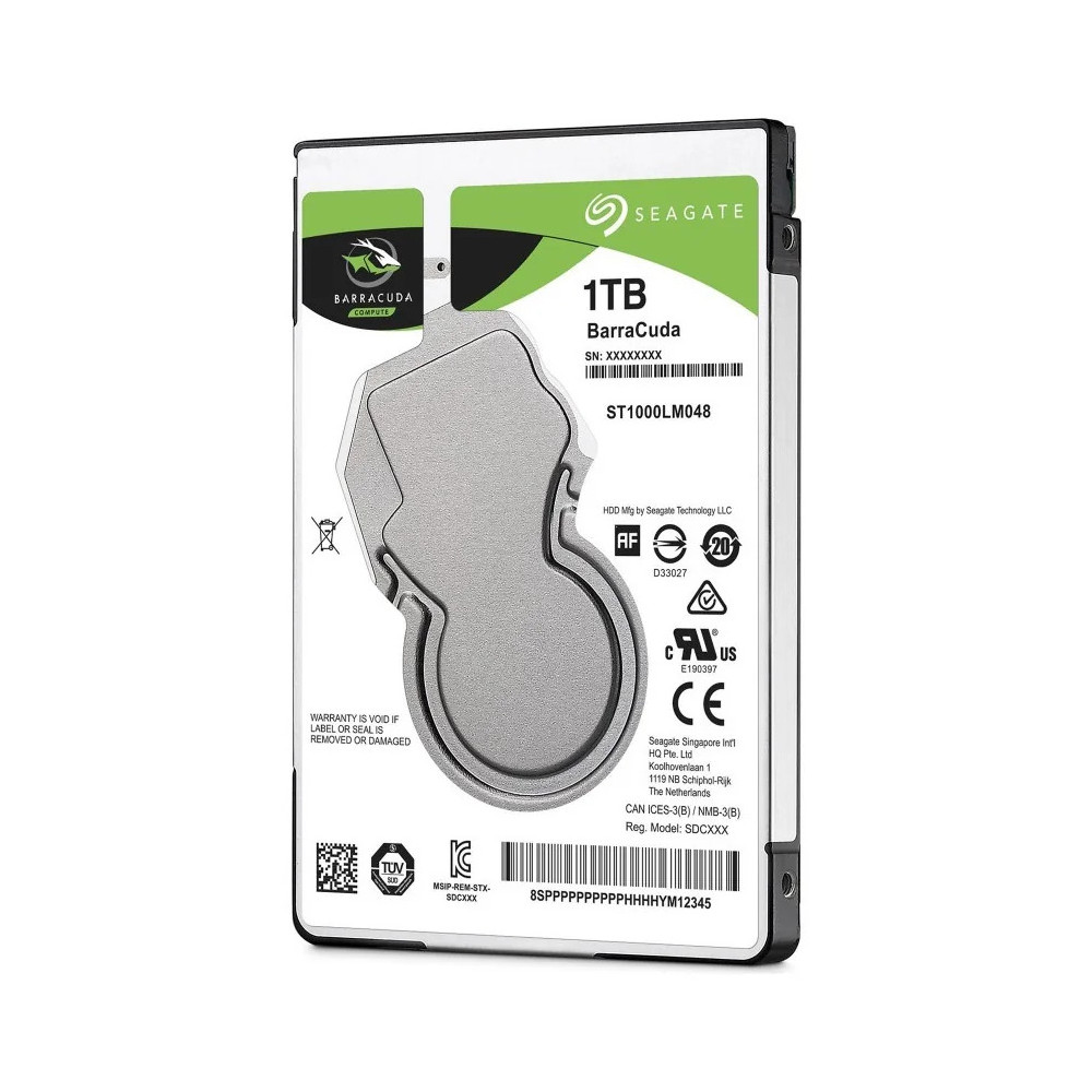 DISQUE DUR INTERNE 2.5" 7MM SEAGATE BARRACUDA 500 GB / 1TB (ST1000LM048)