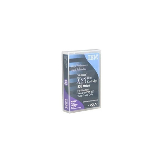 CARTOUCHE DE DONNÉES IBM 8MM X23 VXA 230M - 80GB/160GB (IBM24R2137)