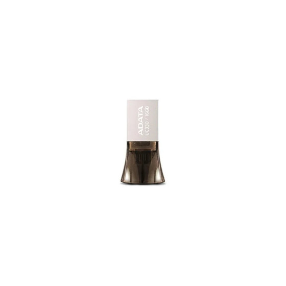 LECTEUR FLASH USB ADATA UC330 2.0 OTG 16GB (AUC330-16G-RBK)