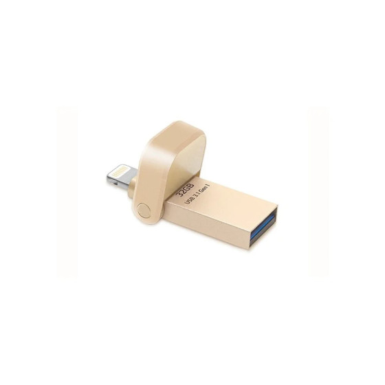 LECTEUR FLASH USB ADATA I-MEMORY AI920 POUR IOS (AAI920-32G-CGD)
