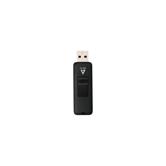 LECTEUR FLASH USB V7 2.0 - 16GB (VF216GAR-BLK)