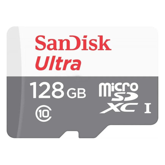 SANDISK ULTRA MICROSDXC 128GB 80MB/S CL. 10 (SDSQUNS-128G-GN6MN)