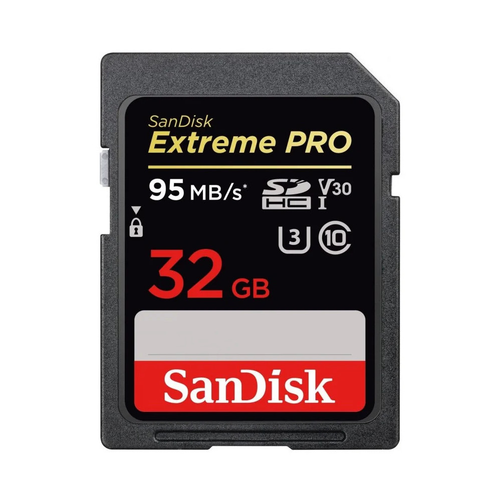 CARTE MÉMOIRE SANDISK EXTREME PRO SDHC (SDSDXXG-032G-GN4IN)