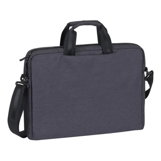 SACOCHE RIVACASE NOIRE À BANDOULIÈRE SUZUKA 7730 POUR ORDINATEURS PORTABLES 15.6" (7730 BLACK)