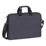 SACOCHE RIVACASE NOIRE À BANDOULIÈRE SUZUKA 7730 POUR ORDINATEURS PORTABLES 15.6" (7730 BLACK)