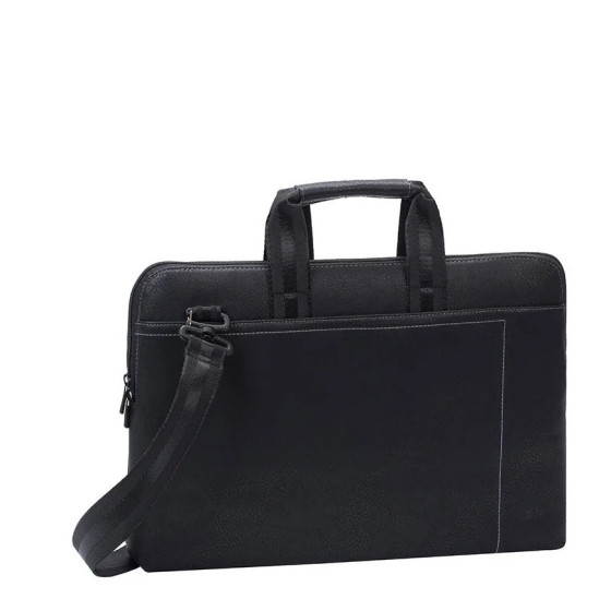 SACOCHE FINE RIVACASE ORLY 8930 POUR ORDINATEURS PORTABLES 15,6" (8930 (PU) BLACK)