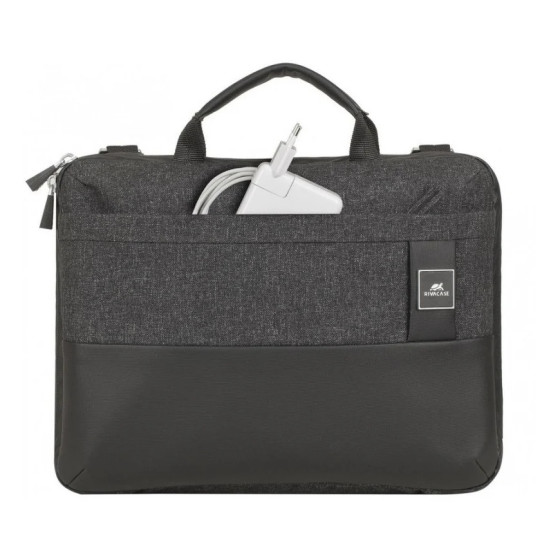SACOCHE RIVACASE LANTAU 8823 BLACK MÉLANGE POUR MACBOOK PRO ET ULTRABOOK 13.3" (8823 BLACK MÉLANGE)