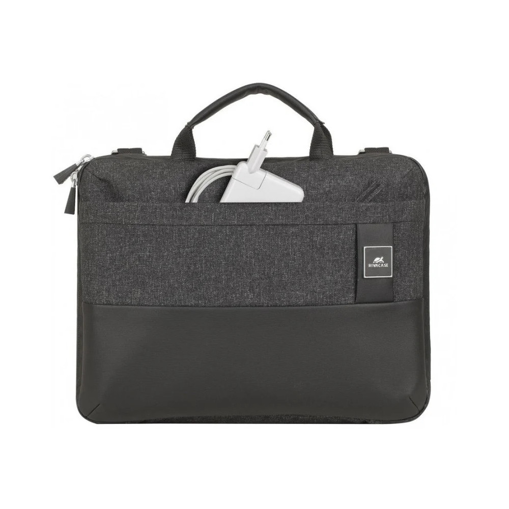 SACOCHE RIVACASE LANTAU 8823 BLACK MÉLANGE POUR MACBOOK PRO ET ULTRABOOK 13.3" (8823 BLACK MÉLANGE)