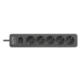 Multiprise Parafoudre APC SurgeArrest Essential - parasurtenseur - 5 prises standard Schuko - 230V - noir (PME5B-GR)