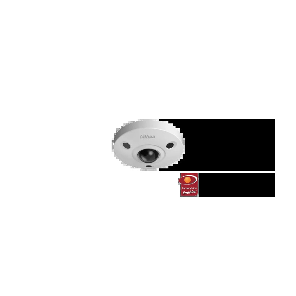 6MP PANORAMIC NETWORK IR FISHEYE CAMERA WITH PANAMORPH LENS (IPC-EBW8630-IVC)