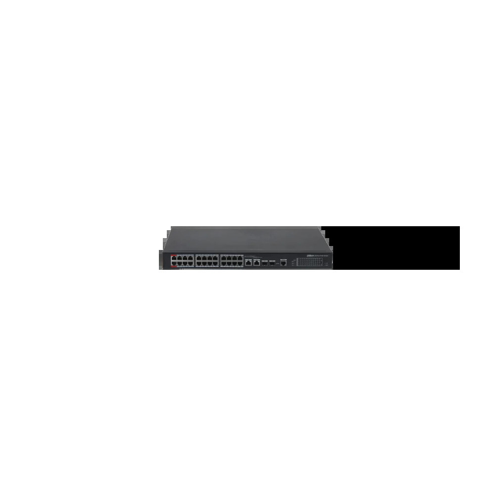 24-PORT 100 MBPS + 2-PORT GIGABIT MANAGED POE SWITCH (PFS4226-24ET-240)