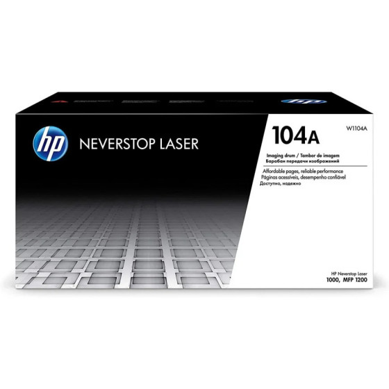 HP 104A NOIR TAMBOUR D'IMAGERIE HP D'ORIGINE  (W1104A)