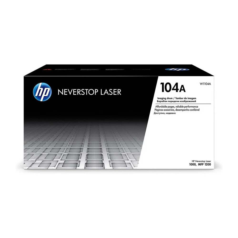 HP 104A NOIR TAMBOUR D'IMAGERIE HP D'ORIGINE  (W1104A)