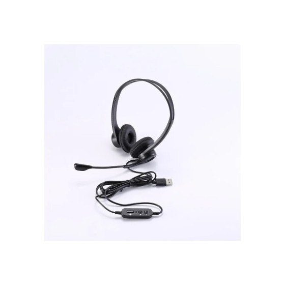 CASQUE/MICRO USB UPTEC AVEC SUPPRESSION BRUIT AMBIANT (4060100)
