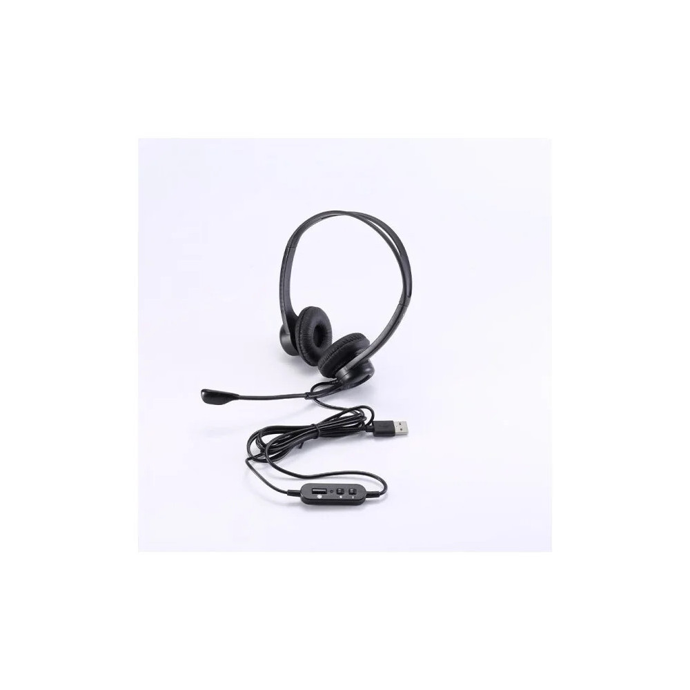 CASQUE/MICRO USB UPTEC AVEC SUPPRESSION BRUIT AMBIANT (4060100)