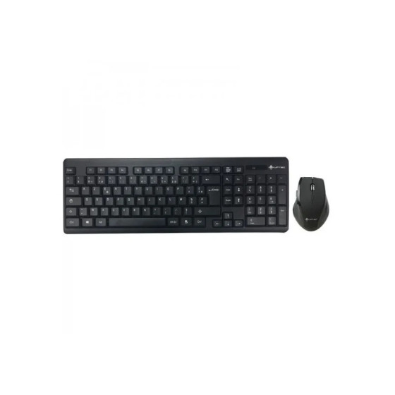 PACK CLAVIER/SOURIS SANS FIL USB UPTEC (4111146)