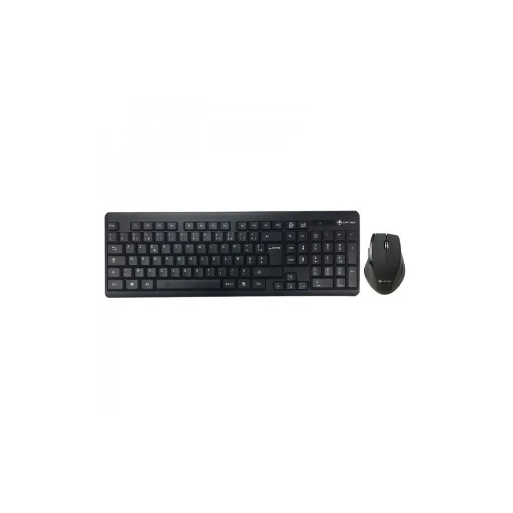 PACK CLAVIER/SOURIS SANS FIL USB UPTEC (4111146)