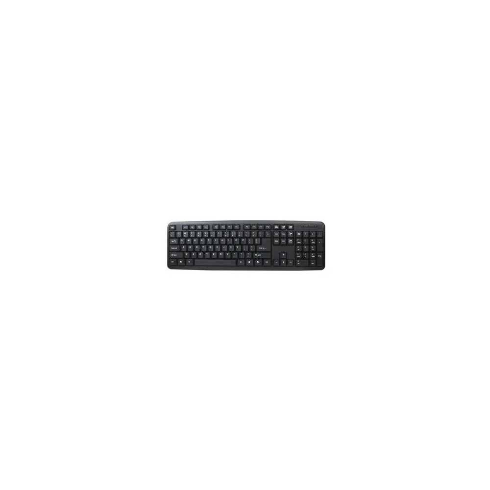 CLAVIER AZERTY UPTEC - NOIR - USB - 2M  (4111125)