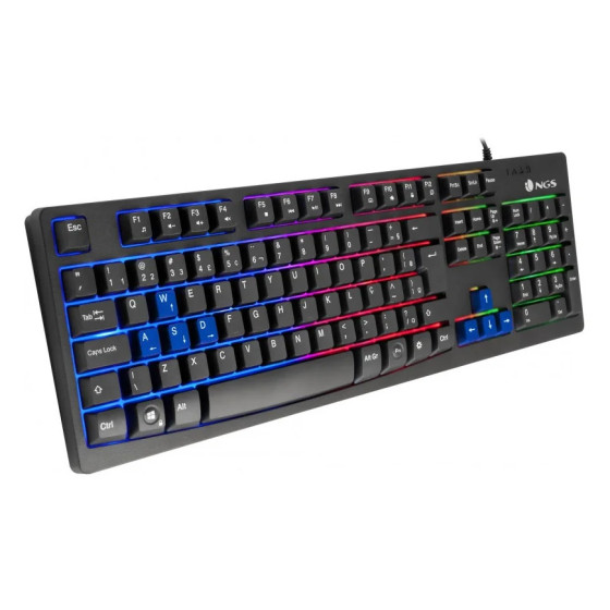CLAVIER GAMER AVEC TOUCHES RETRO-ÉCLAIRÉES NGS (GKX-300) (AZERTY)