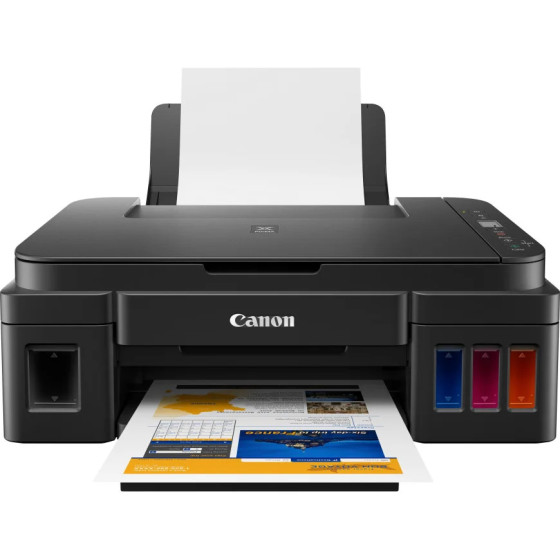 IMPRIMANTE MULTIFONCTION À RÉSERVOIRS RECHARGEABLES CANON PIXMA G2411 (2313C025AA)