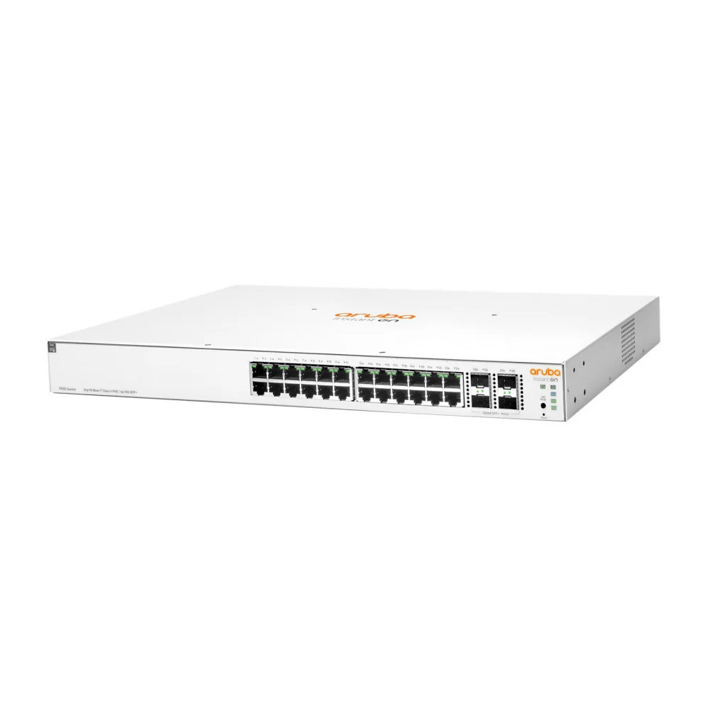 COMMUTATEUR ADMINISTRABLE ARUBA INSTANT ON 1930 24G CLASSE 4 POE 4SFP/SFP+ 195 W (JL683A)