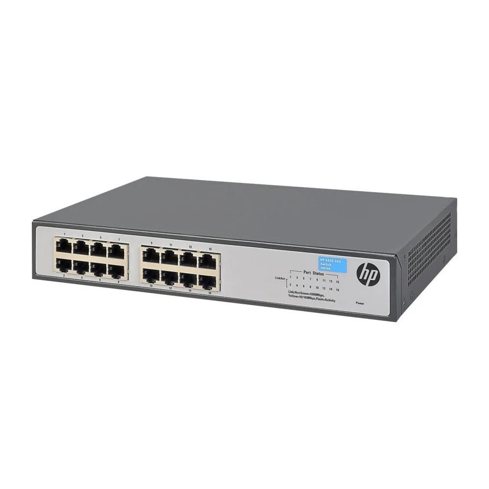 SWITCH ETHERNET NON GÉRÉS À PORT FIXE HP 1420-16G (JH016A)