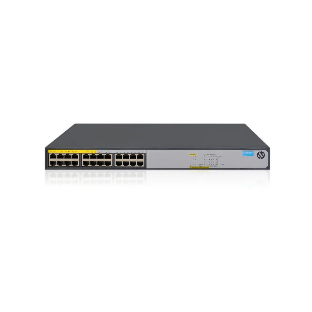 SWITCH NON ADMINISTRABLE HP OFFICECONNECT 1420-24G-POE+ (124W) (JH019A)