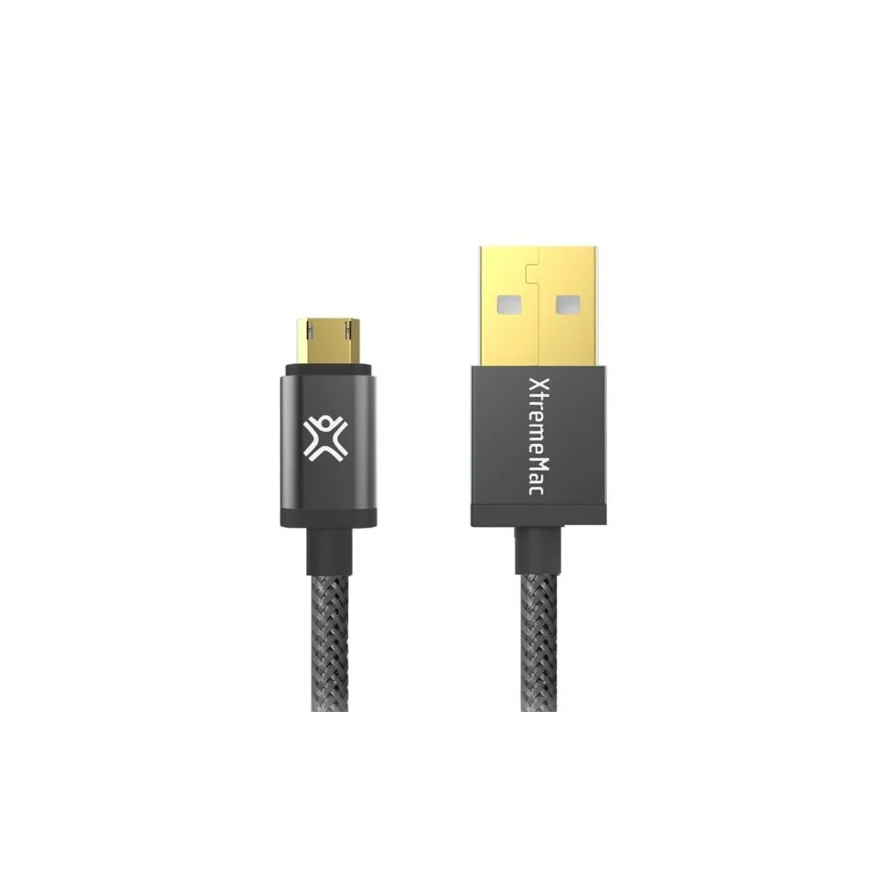 Câble XtremeMac Micro-USB à USB Pemium - 1,2M - Noir (XCL-RMU-13)