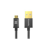 Câble XtremeMac Micro-USB à USB Pemium - 1,2M - Noir (XCL-RMU-13)