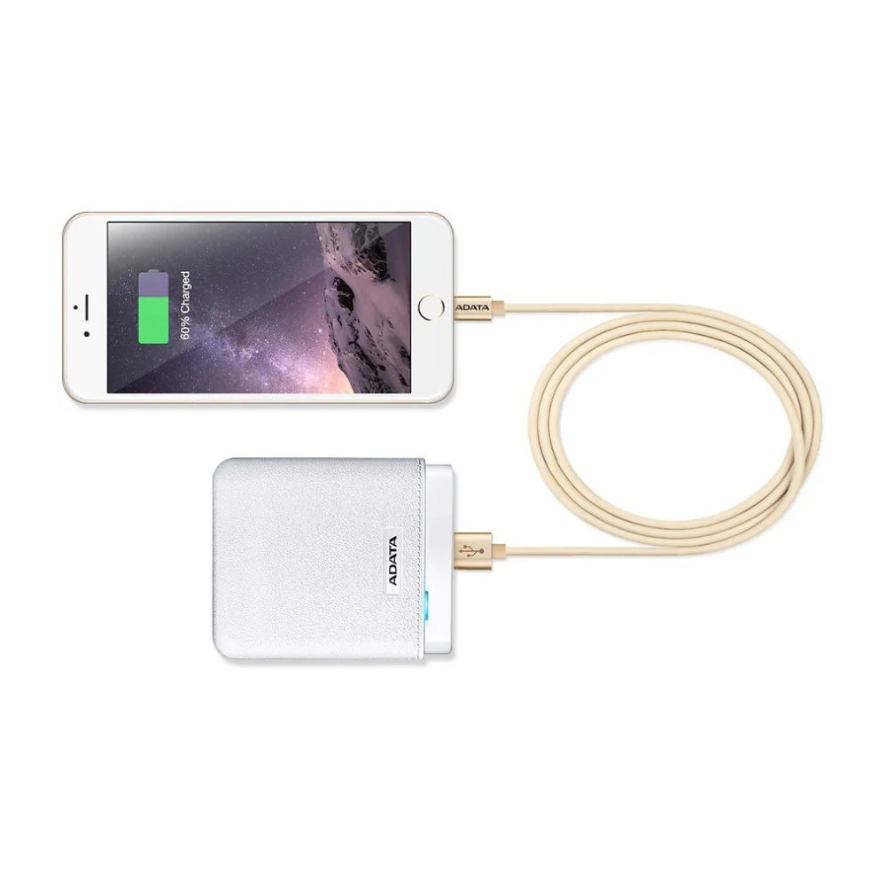CÂBLE LIGHTNING ADATA - 1 M SYNC & CHARGE (AMFIPL-100CM-CBL)
