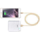 CÂBLE LIGHTNING ADATA - 1 M SYNC & CHARGE (AMFIPL-100CM-CBL)