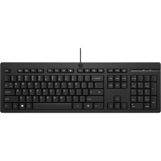 CLAVIER FILAIRE HP 125 AZERTY (266C9AA)