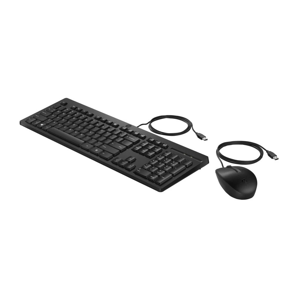 PACK CLAVIER SOURIS FILAIRES HP 225 AZERTY (286J4AA)