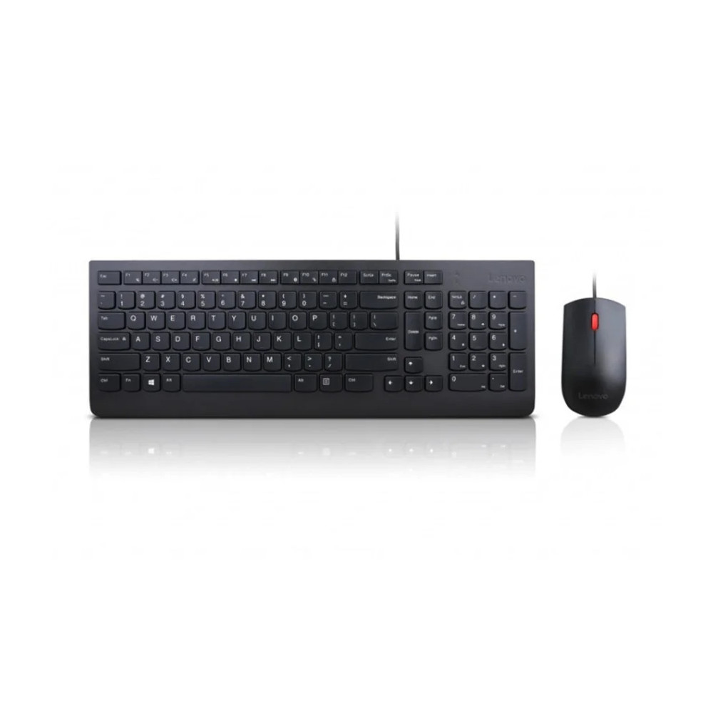 CLAVIER ET SOURIS FILAIRE LENOVO ESSENTIAL WIRED COMBO (AZERTY FRANÇAIS) (4X30L79894)