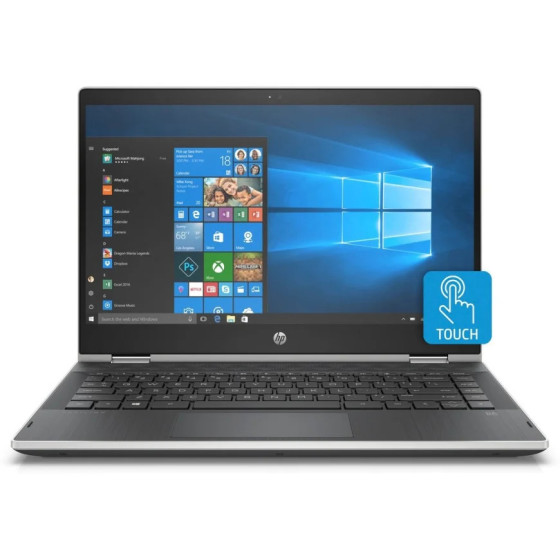 ORDINATEUR PORTABLE HP PAV X360 I3-8145U14'' 4GB 1TB W10H TOUCH SILVER (7BJ73EA)