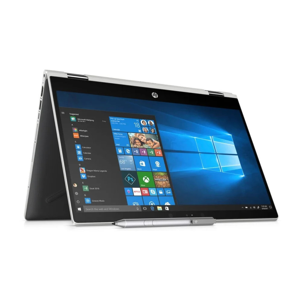 ORDINATEUR PORTABLE HP PAV X360 I3-8145U14'' 4GB 1TB W10H TOUCH SILVER (7BJ73EA)