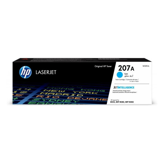 HP 207A CYAN (W2211A) - TONER HP LASERJET D'ORIGINE