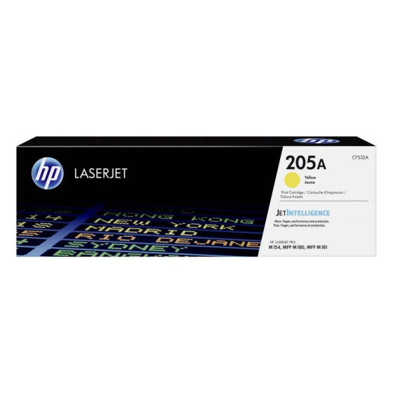 HP 205A JAUNE (CF532A) - TONER HP LASERJET D'ORIGINE